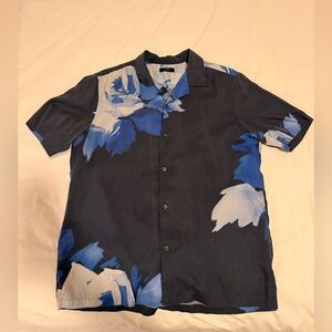 Theory Men’s Floral button down
